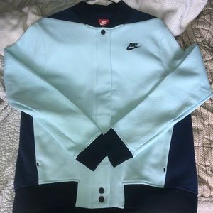 BABY BLUE NIKE JACKET